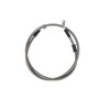 60 cm motorcycle brake hose, motorcycle steel flex brake line,