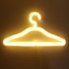 Coat Hanger LED Neon Sign Decorative Wall Hanging Sign for