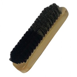 Wooden Dual-Bristle Shoe Brush Shoe Polishing Brush 5ea
