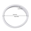 3PCS Pool Cleaner All Purpose Tire Rubber Pool Cleaner Wheel