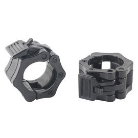 KETTLEBELLKON Olympic Barbell Collar (Set of 2) Quick Release Plate Fasteners