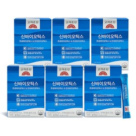 Goryeo Eundan Korea Eundan Synbiotics Probiotics Prebiotics 30 packets / 고려은단 신바이오틱스 프로바이오틱스프리바이오틱스 30포 X 6개 7종 복합 유산균 D
