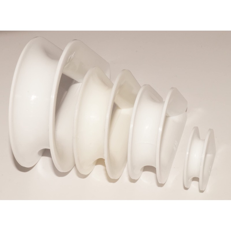 Plastic Thimble 4 mm Pack of 50 Nylon Thimble for