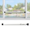 Window Security Bars, 18"-51" Adjustable Window Bars Security Inside, Burglar