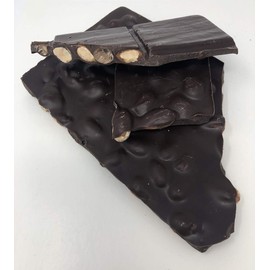 Gourmet Almond Bark Dark Chocolate Candy 1 pound
