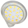 4PCS 18LED MR11 Light Bulb 3W 300LM Double Pin Base