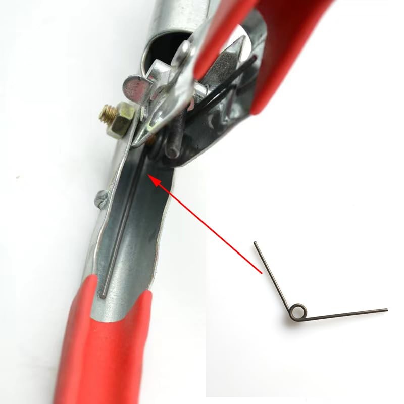 5 Pcs V-Shape Long Reach Pruner Handle Replacement Spring Torsion