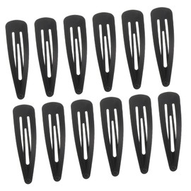 Ipetboom 12PCS Minimalist Snap Hair Clips for Women Durable Non Slip Barrettes Versatile Styling Accessories for Thin Hair and Bangs