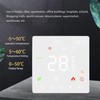 Touch Smart Thermostat Electric Floor Heat Temperature Control Switch AC