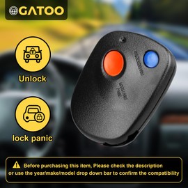 Key Fob Replacement Fits for Subaru Forester 2001-2004, Outback 2000-2004, Baja 203-2006, Impreza 2000-2004, Legacy 1999 2000 2001 2002 2003 2004 Keyless Entry Remote Control, Replaces A269ZUA111