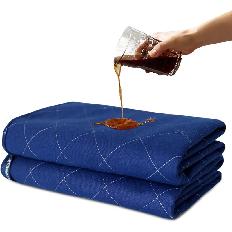 Moonsea Waterproof Incontinence Bed Pads Reusable Absorbent Pee Underpads 36"x34"