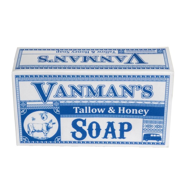 VanMan Beef Tallow and Honey Bar Soap – Pure Grass-Fed
