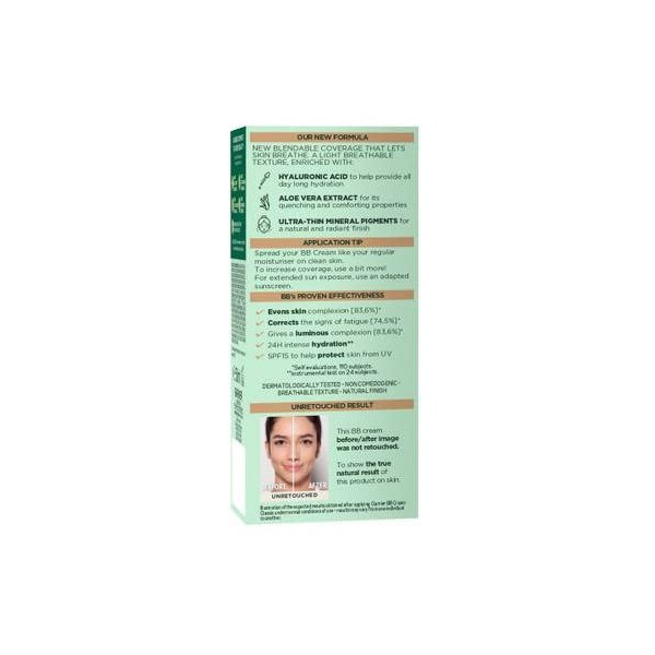 Garnier Miracle Skin Perfector BB Cream medium up to 24-hour