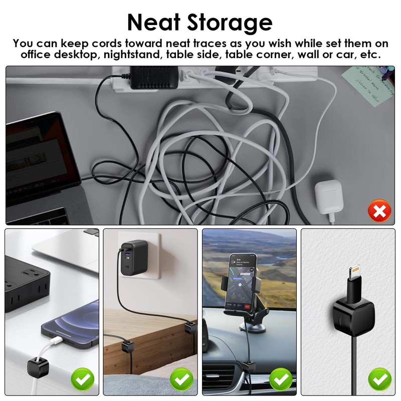 Cable Management (White)