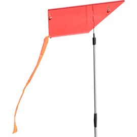MTM WRF Wind Reader Shooting Range Flag, USA Made, Red