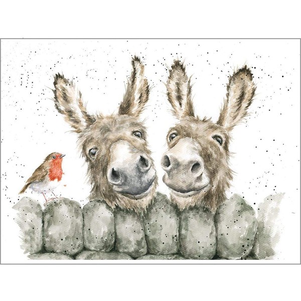 Wrendale Designs Greeting Card - HEE HAW (Donkey)
