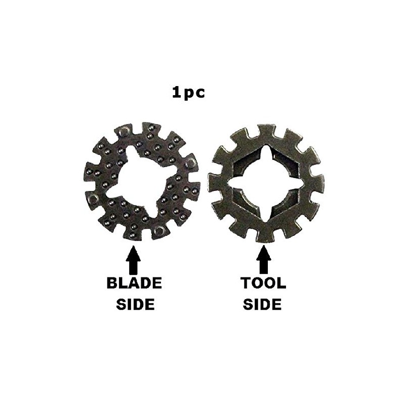 Arbor Adapter for Worx Rockwell Oscillating Multi Tool Fit to