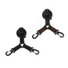 Mipcase 2Pcs Double Headed Suction Cup Hanger Durable Vacuum Hooks