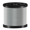 FOLUXING 100FT 3/16" Wire Rope, Vinyl Coated Aircraft Cable for