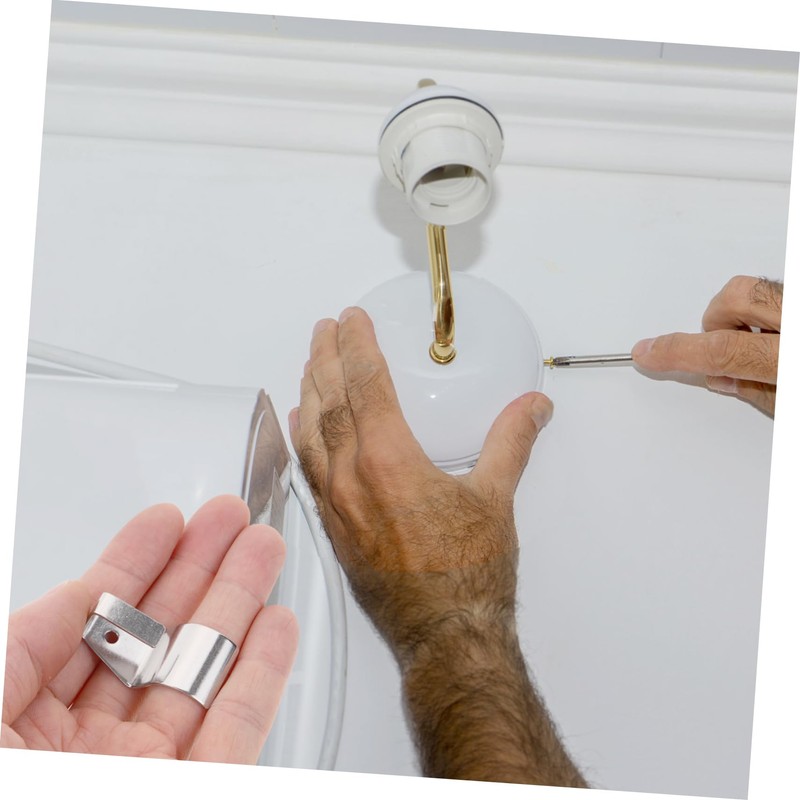 iplusmile 1 Set Vinyl Siding Hooks Heavy Duty Stainless Steel