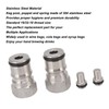 Ball Lock Keg Posts Gas Liquid 18mm Female Thread Stainless