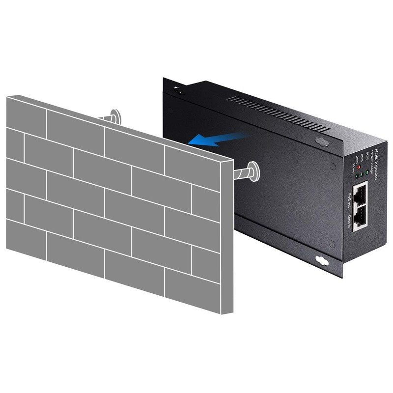 Cudy POE350 90W Gigabit PoE++ Injector and Adapter, IEEE 802.3af/at/bt