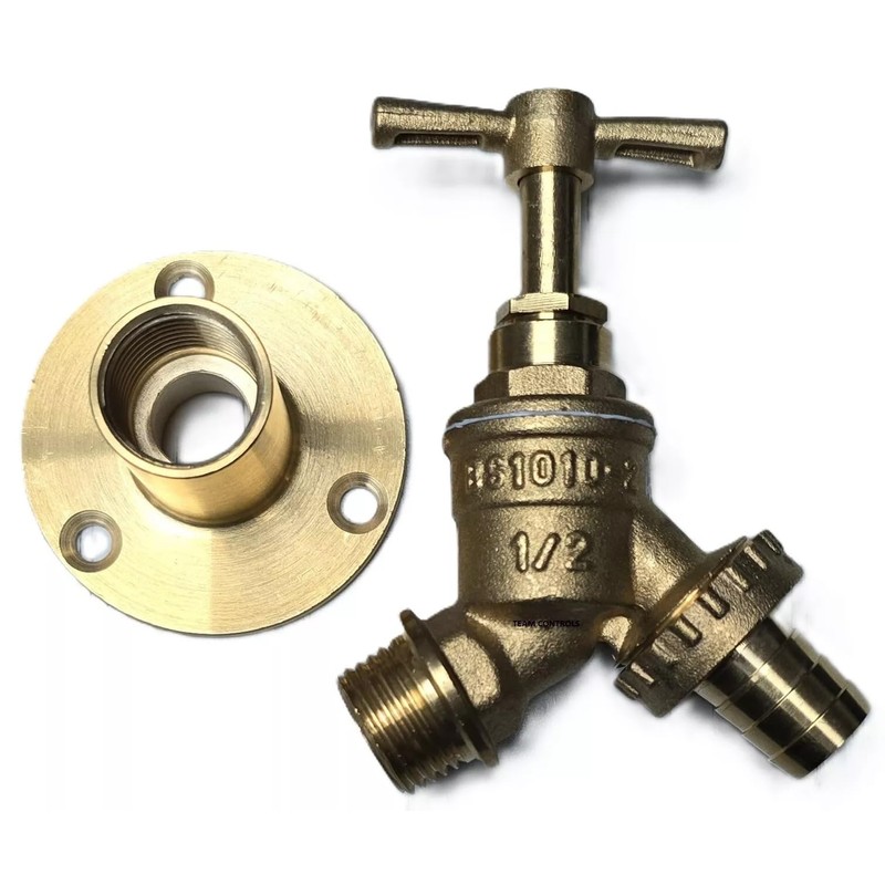 TC Outside Garden Hose Union Bib Tap Kit 1/2" with