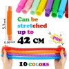 Siwarm 52 Pack Pop Tubes Fidget Toys Kids Party Favors