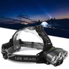 USB Charging T6 Headlamp Waterproof Head Light Lamp Torches Flashlight