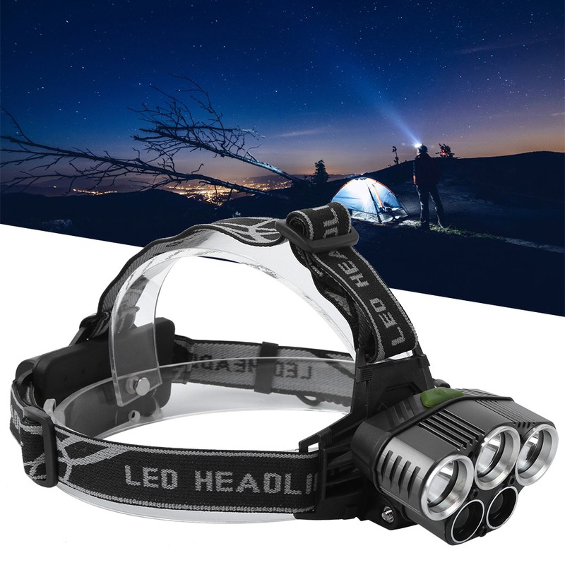 USB Charging T6 Headlamp Waterproof Head Light Lamp Torches Flashlight