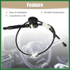 Motoforti Automatic Transmission Shifter Cable Gear Shift Control Lever Selector