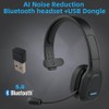 Swamp M100C Bluetooth v5.0 Headset with Noise Cancelling Rotating Microphone