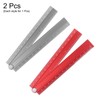 sourcing map 2pcs Folding Straight Rulers 30cm Metric Aluminum Alloy