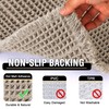 H.VERSAILTEX Upgraded Waffle Bath Mat Super Absorbent Bathroom Mats Non