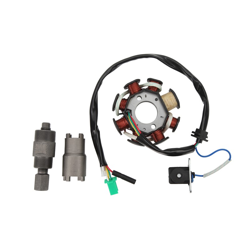 Magneto Stator 8 Coil 5 Wire High Temperature Copper Wire