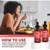 Clean Nutraceuticals Cayenne Pepper Supplement Liquid Drops + Hawthorn Berry,