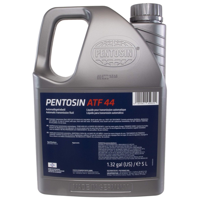 Pentosin 1058212 ATF 44 Long-Life Full Synthetic Automatic Transmission Fluid;