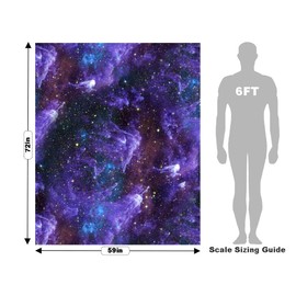 Rwraps Gloss Vinyl Car Wrap Film in Milky Way Galaxy - 59“ x 1ft - Vehicle Sheet Roll with Adhesive Back and Air Release Technology