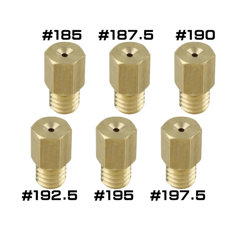 Shift Up 800005-MA-10 Motorcycle Goods Carburetor Main Jet Set MIKUNI