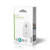 Nedis MSWD200 Scroll-Rad, PC-Maus, PC/Mac, 2-Wege, Weiß