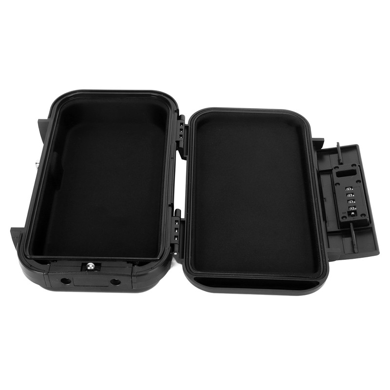 Portable Security Case Lock Box Safe Mini Travel Safe 4