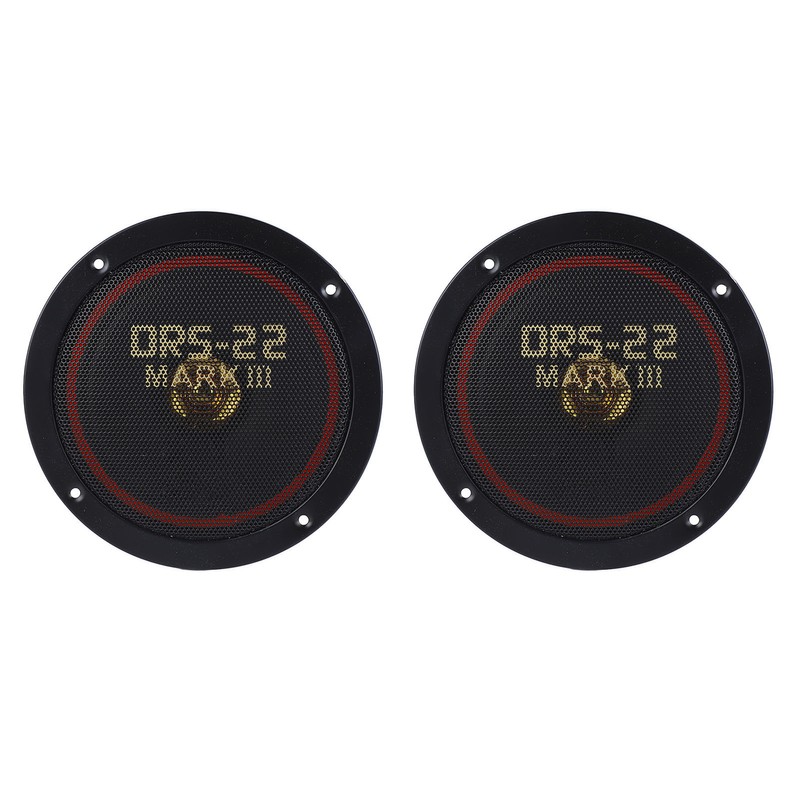 6in Car Coaxial Speaker High Fidelity Audio Stereo Bass Tweeters