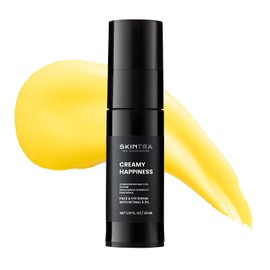 SkinTra Liquid Happiness Anti Aging 0.3% Retinaldehyde Serum for Face & Eyes - Retinal Discoloration Correcting Serum with Fast Absorbing Squalane - Boosts Firmness - Vegan, 30 ml/Net 1.01 Fl. Oz