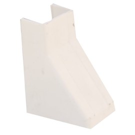 Cord Cover Cable Raceway, 1.75 inch Surface Mount Cable Raceway Ceiling Entry On-Wall Cord Concealer, Cord Organizer/Wire Hider and Protector, Ivory, Cablewholesale