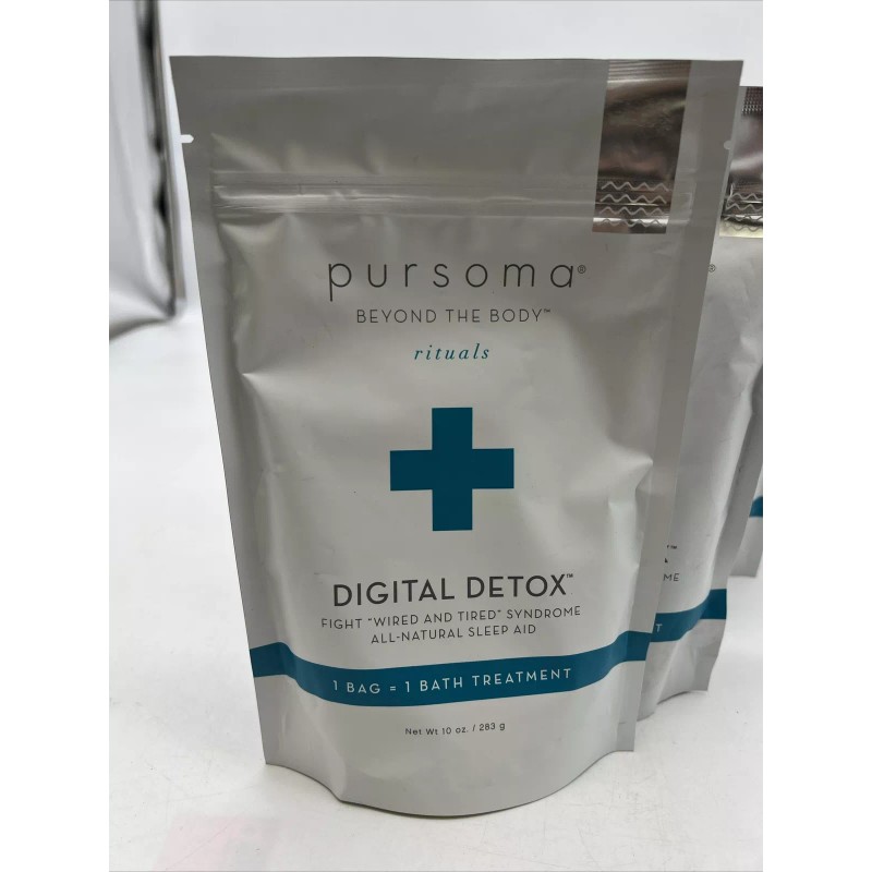 Pursoma Digital Detox Bath Treatment to Reduce Stress Bath Treatments