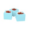 Bakepacker 36pcs 6x6x5 Inches Cake Boxes with Window, 18-Pack Light