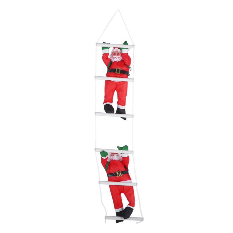 Climbing Santa Claus Toy Christmas Tree Indoor/Outdoor Hanging Ornament Decoration