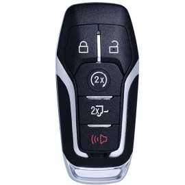 MEC-AUTOMOTIVE 5B Remote Key Fob Shell Case Cover For 2015-2017 Ford F-150 Explorer Edge Fusion