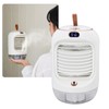 Mini Air Conditioner Humidifier Aromather 3 Gears 5 Blades USB