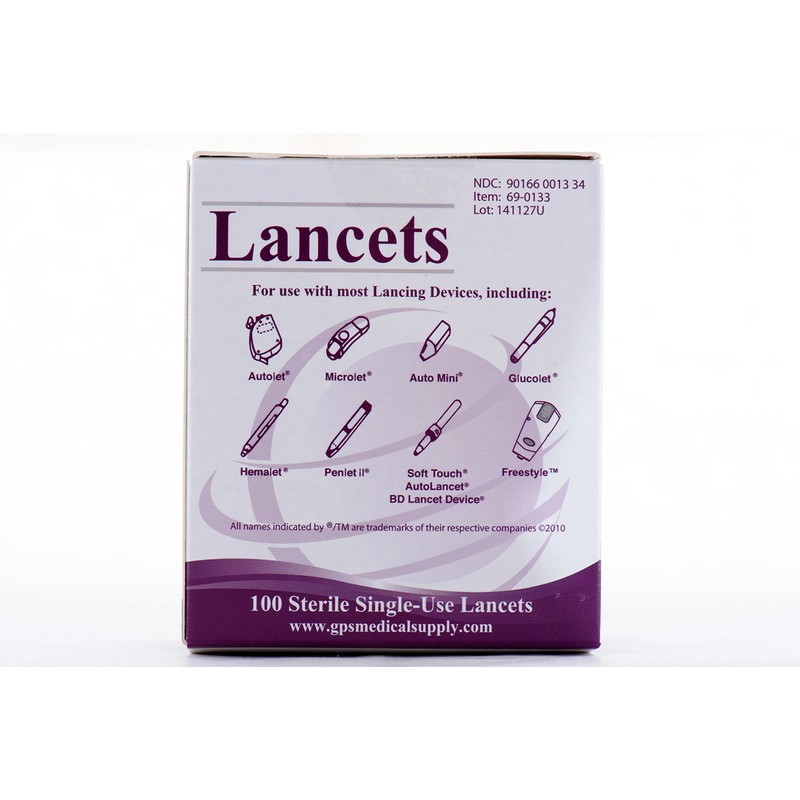 Easy Glide 33 Gauge Pull Top Lancets - Virtually Pain-Free